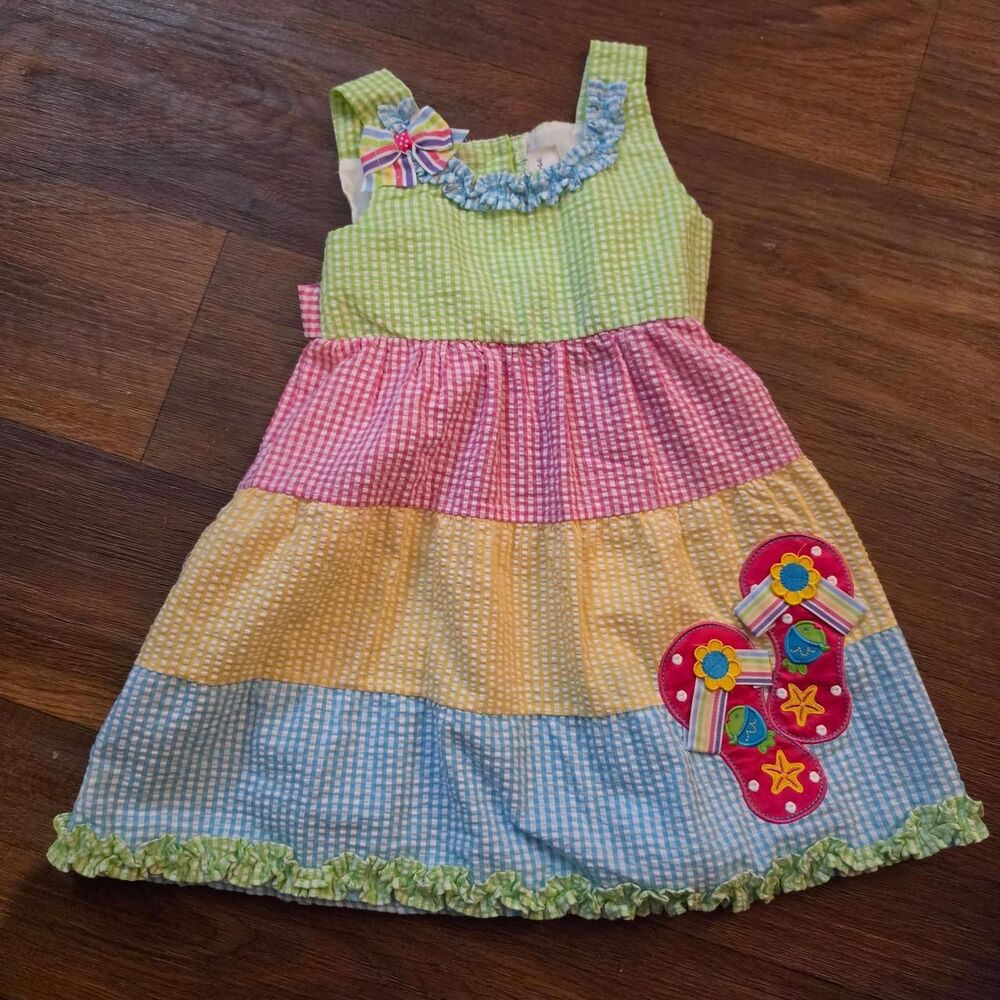 Emily Rose Seersucker Dress